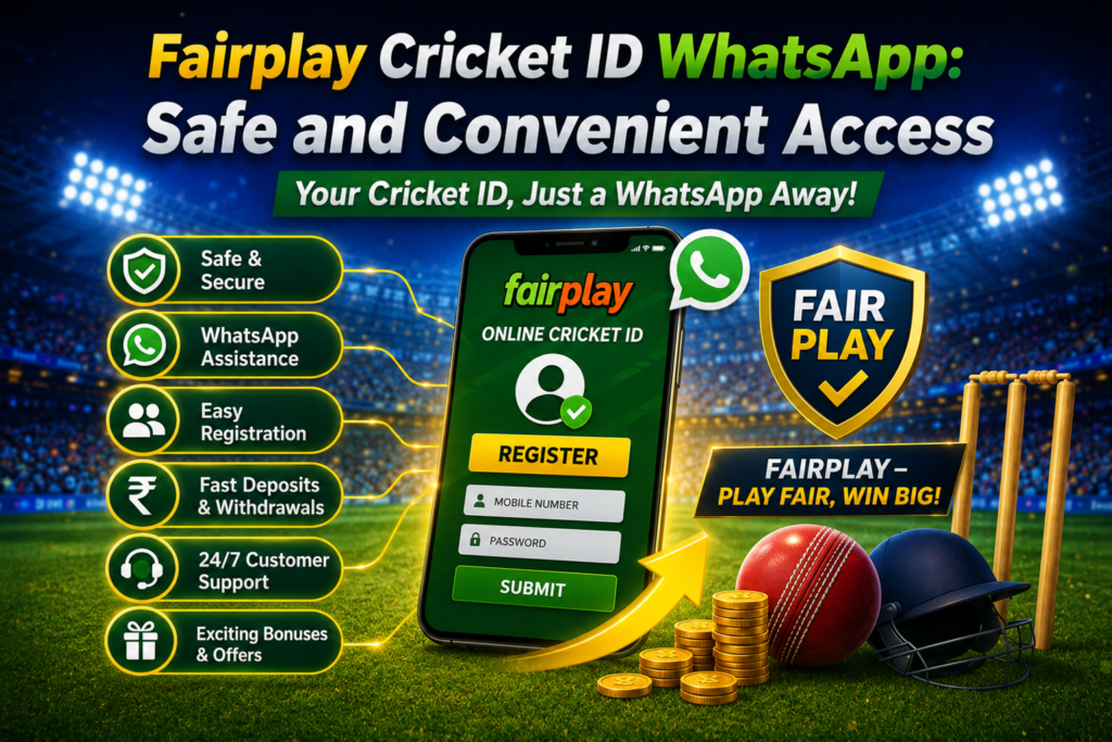 Fairplay Cricket ID WhatsApp: Safe and Convenient Access