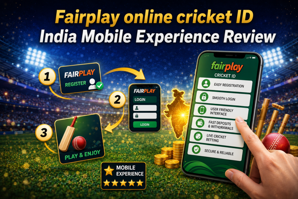 Fairplay online cricket ID India Mobile Experience Review