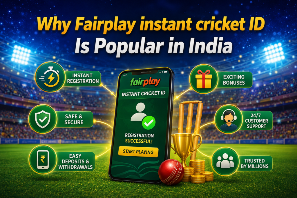Why Fairplay instant cricket ID Is Popular in India