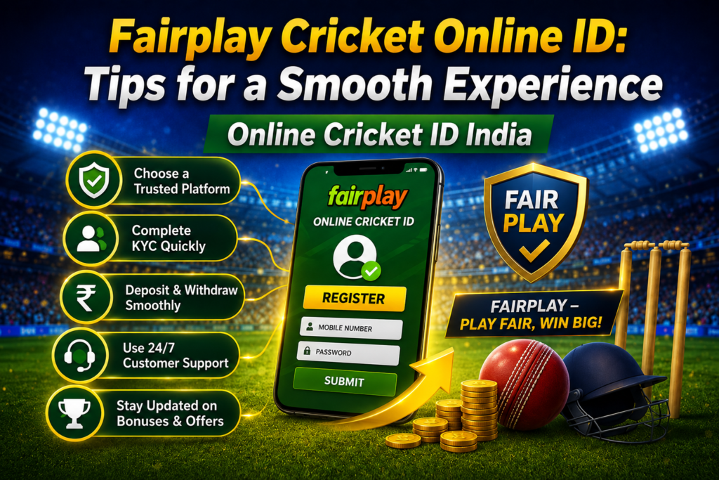 Fairplay Cricket Online ID: Tips for a Smooth Experience