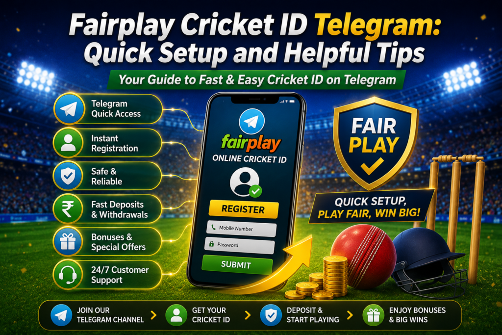 Fairplay Cricket ID Telegram