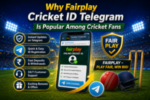 Why Fairplay Cricket ID Telegram Is Popular Among Cricket Fans