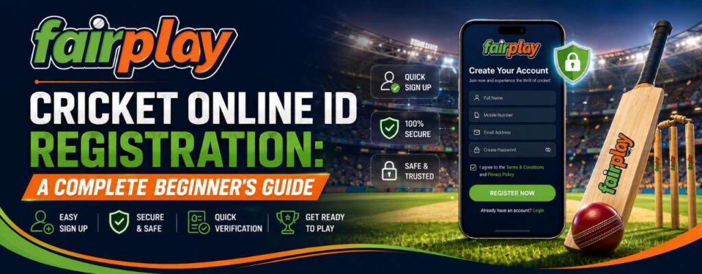 Cricket Online ID Registration: A Complete Beginner’s Guide