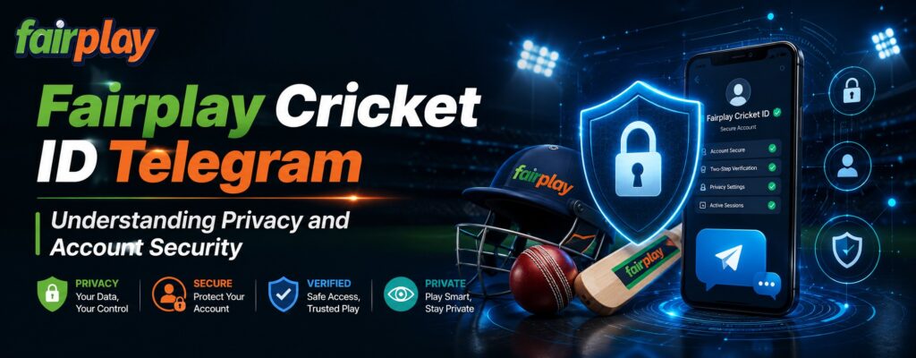 Fairplay Cricket ID Telegram Understanding Privacy and Account Security