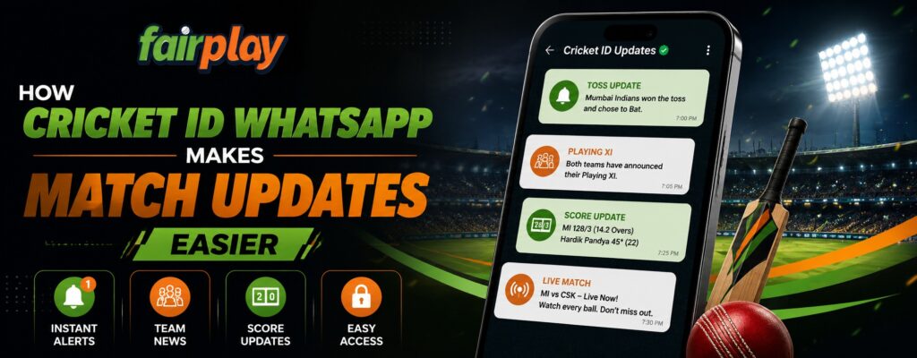 How Cricket ID WhatsApp Makes Match Updates Easier