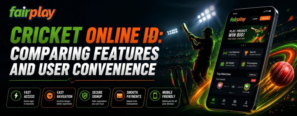 Cricket Online ID: Comparing Features and User Convenience