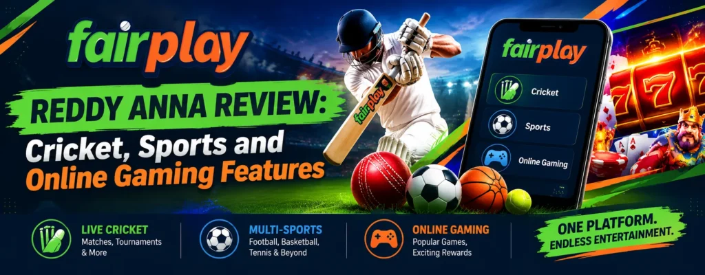 Reddy Anna Review: Cricket, Sports and Online Gaming Features