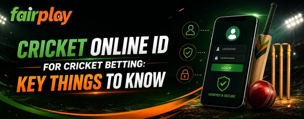 Cricket Online ID for Cricket Betting: Key Things to Know