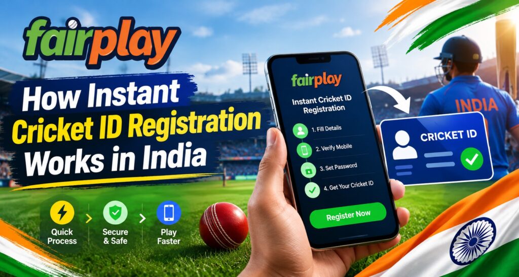 How Instant Cricket ID Registration Works in India