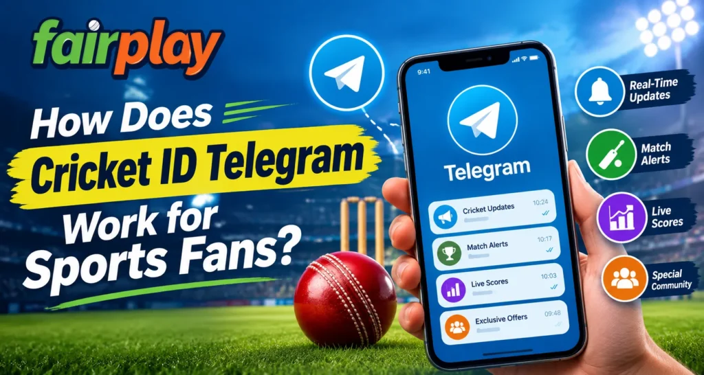 How Does Cricket ID Telegram Work for Sports Fans?
