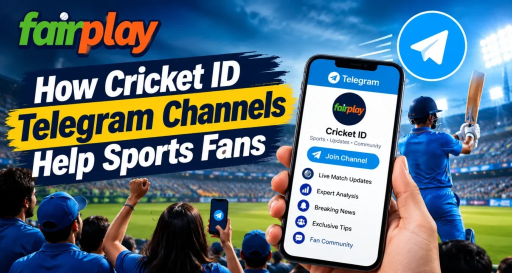 How Cricket ID Telegram Channels Help Sports Fans