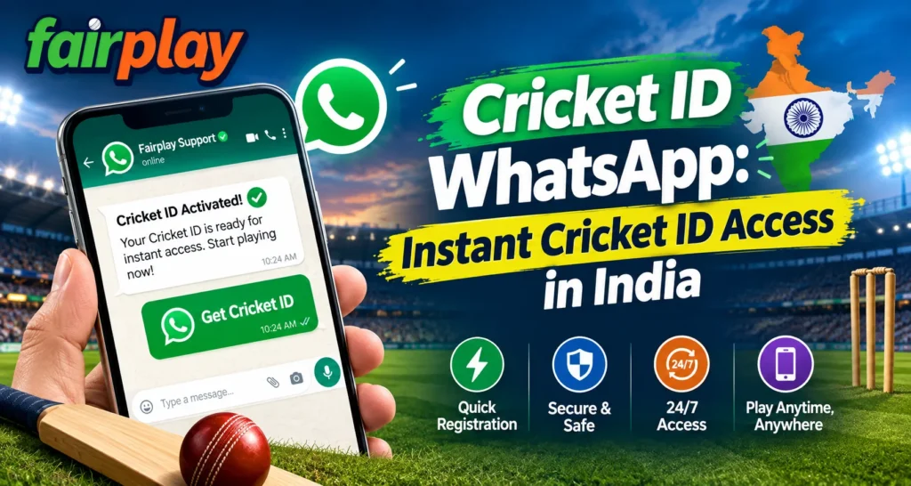 Cricket ID WhatsApp: Instant Cricket ID Access in India