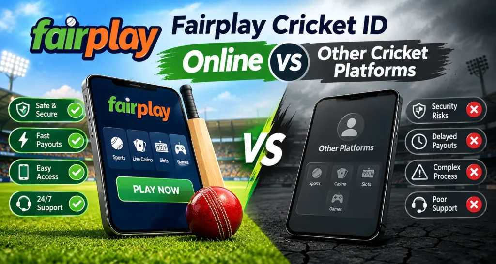 Fairplay Cricket ID Online vs Other Cricket Platforms
