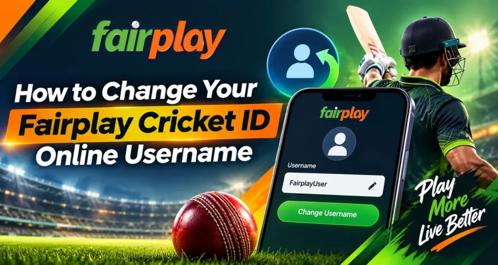 How to Change Your Fairplay Cricket ID Online Username
