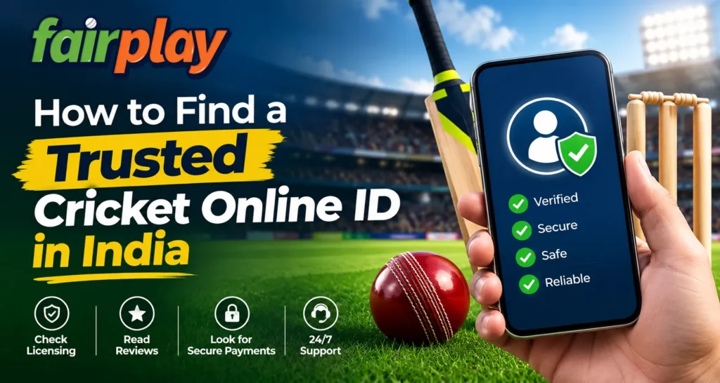 How to Find a Trusted Cricket Online ID in India