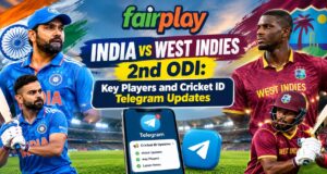 India vs West Indies 2nd ODI: Key Players and Cricket ID Telegram Updates