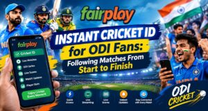 Instant Cricket ID for ODI Fans: Following Matches From Start to Finish