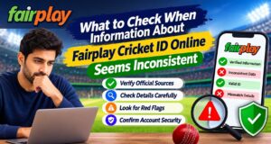 What to Check When Information About Fairplay Cricket ID Online Seems Inconsistent