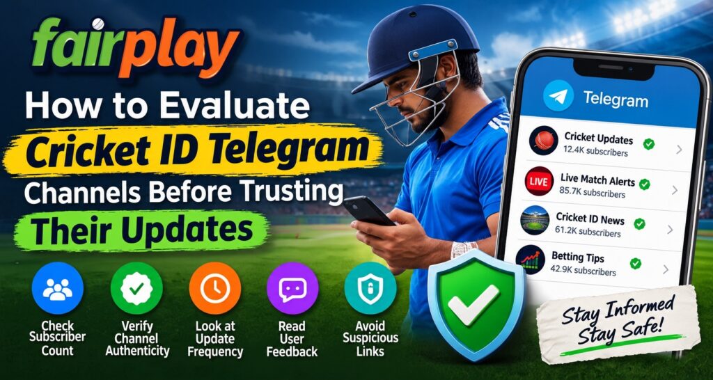 How to Evaluate Cricket ID Telegram Channels Before Trusting Their Updates
